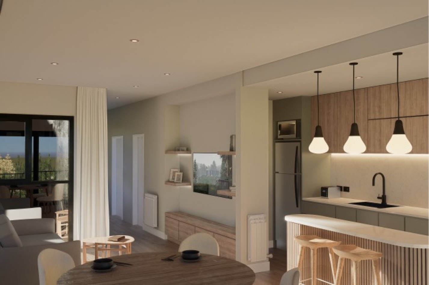 DEPARTAMENTOS EN POZO 2 Y 3 AMBIENTES ZONA GUEMES 